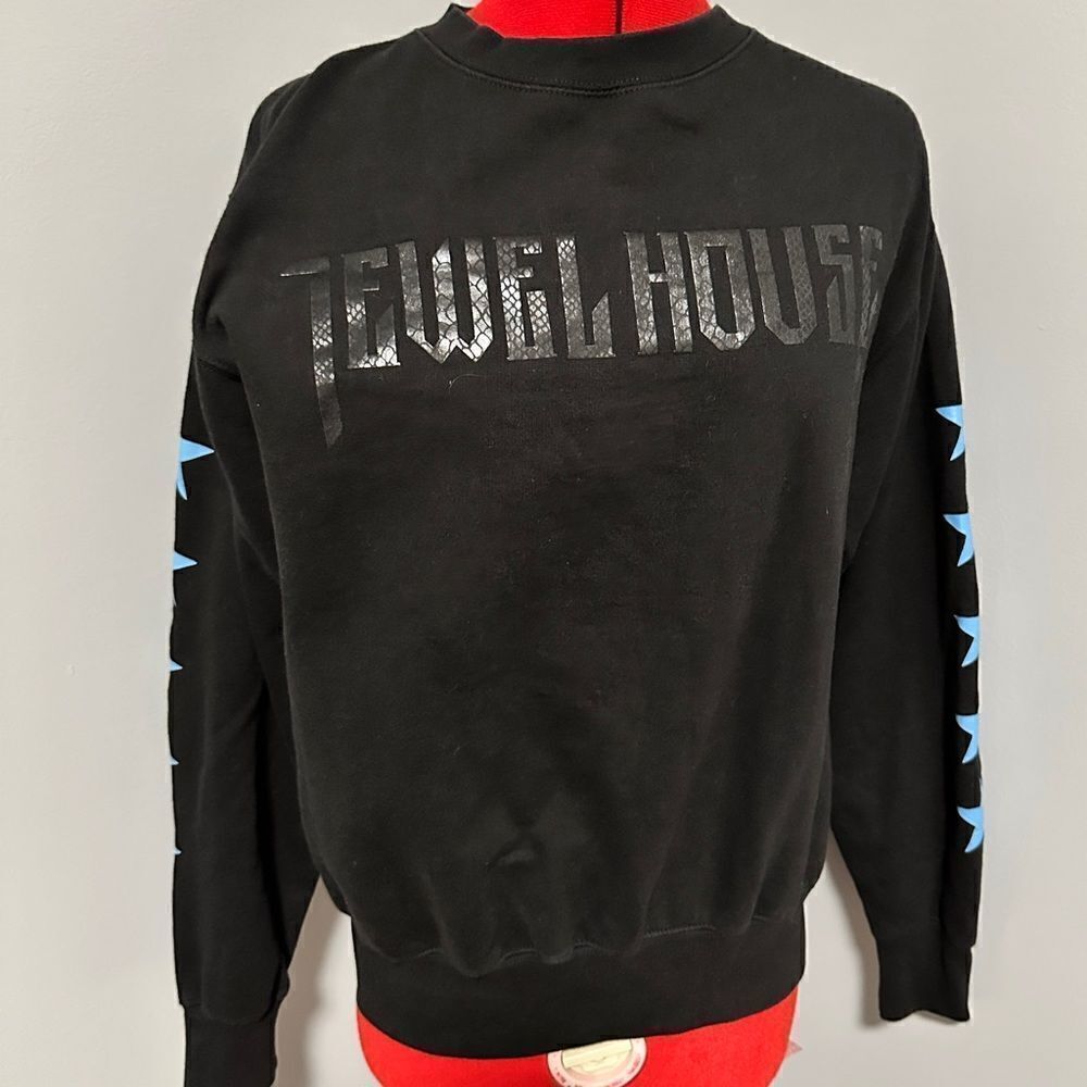 Jewel House black sweatshirt. Size Medium